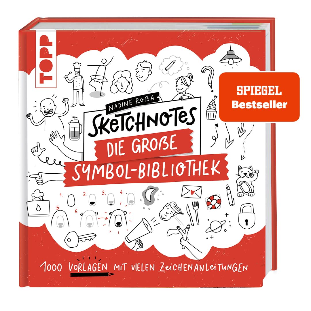 Sketchnotes. Die große Symbol-Bibliothek.Band 1: 1000 Vorlagen mit vielen Zeichenanleitungen