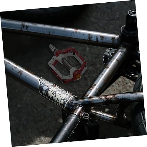 Miniatura 4 de GANAZONO 2 Pairs Bicycle Pedal Mountain Bike Pedals MTB Flat Pedals MTB Bike Pedals Cycling Bike Treadle Footrest