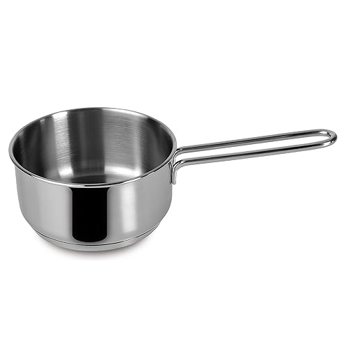 Immagine del prodotto Lagostina Every Casseruola Fonda Ø 14 cm in Acciaio Inox 18/10 con Fondo Lagoseal Plus, Esterno Satinato e Ampie Manicature, Adatta a Tutte le Fonti di Calore, Inclusa Induzione