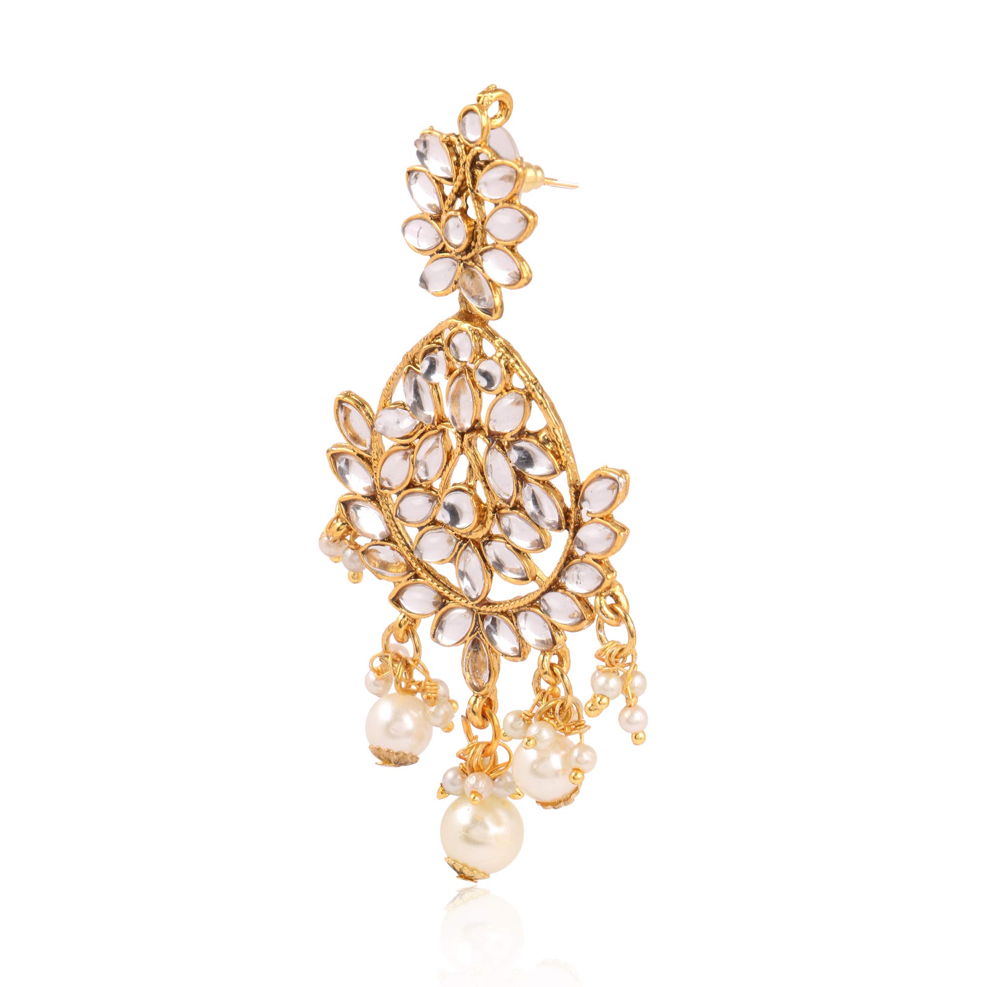 Pearl Jhumka Earrings for Women