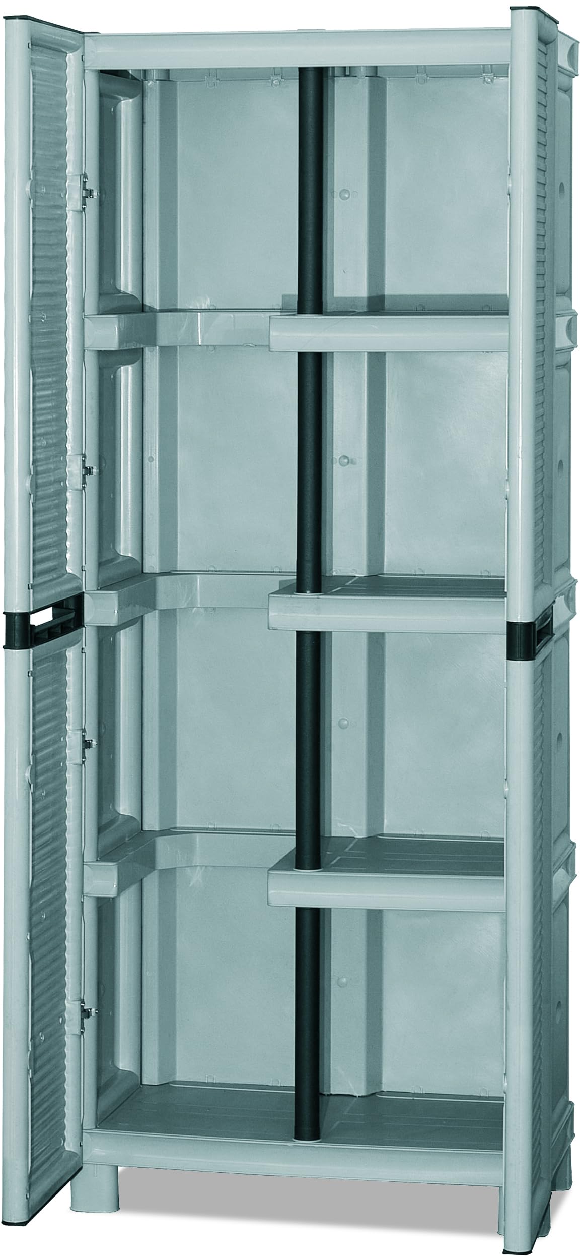 Armadio Concert In Polipropilene - 50x38x92 Cm, Bianco, Per Casa O Ufficio - Foto 2