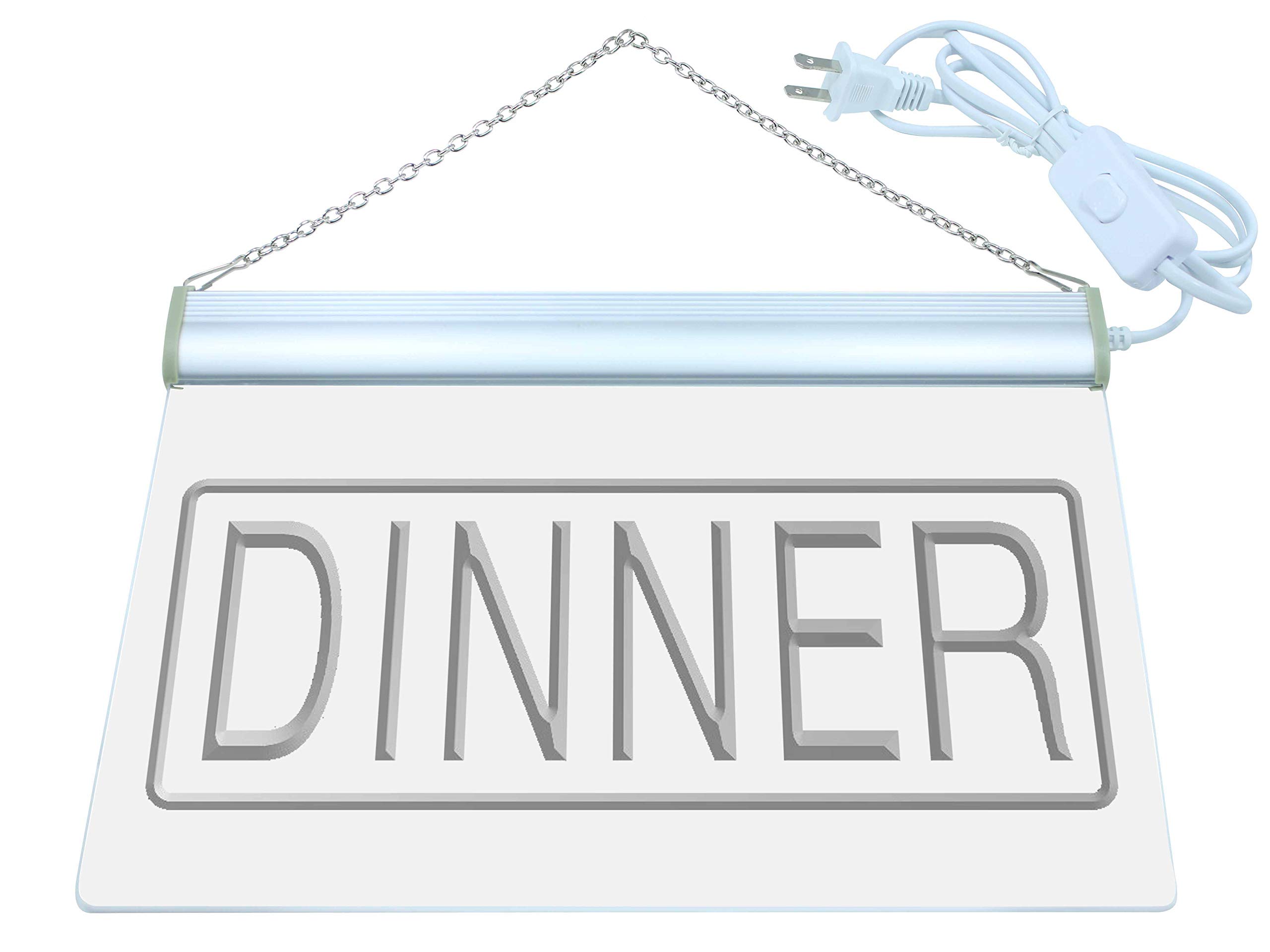 Enseigne Lumineuse I422-b Dinner Cafe Restaurant Display Neon Light Sign