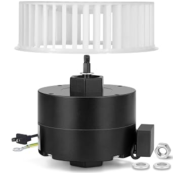 HHQ Bathroom Exhaust Fan Motor & Blower Wheel Replacement for Nutone JA2C028G 8662 8662N 8831 8832 8832N 8833 8672, 23405Ser 3.3" Diameter Motor,