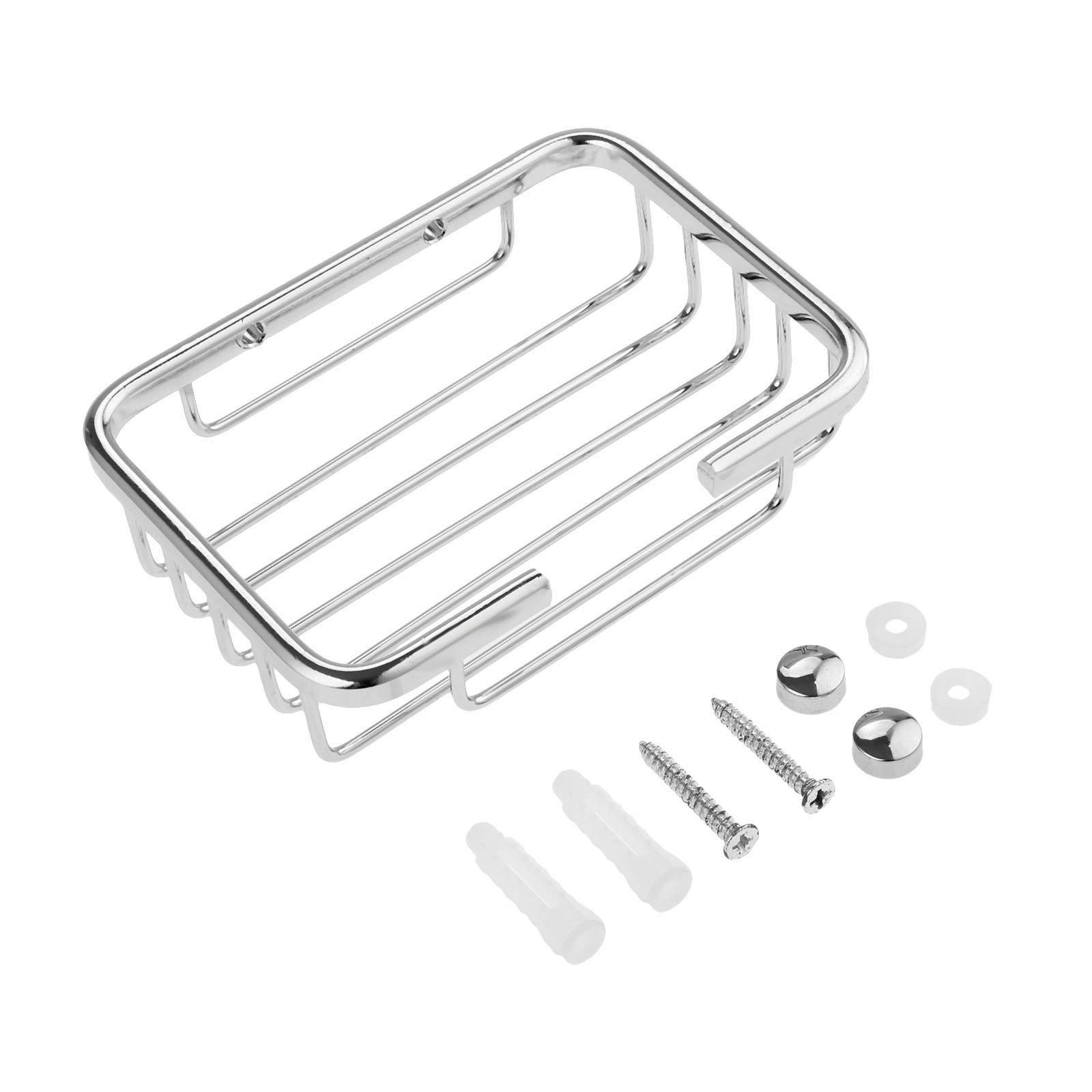 Mtsooning Shower Soap Dish Holder Wall Mounted,304 Stainless Steel soap dish for shower Bathroom Kitchen,Waterproof & Non-slip