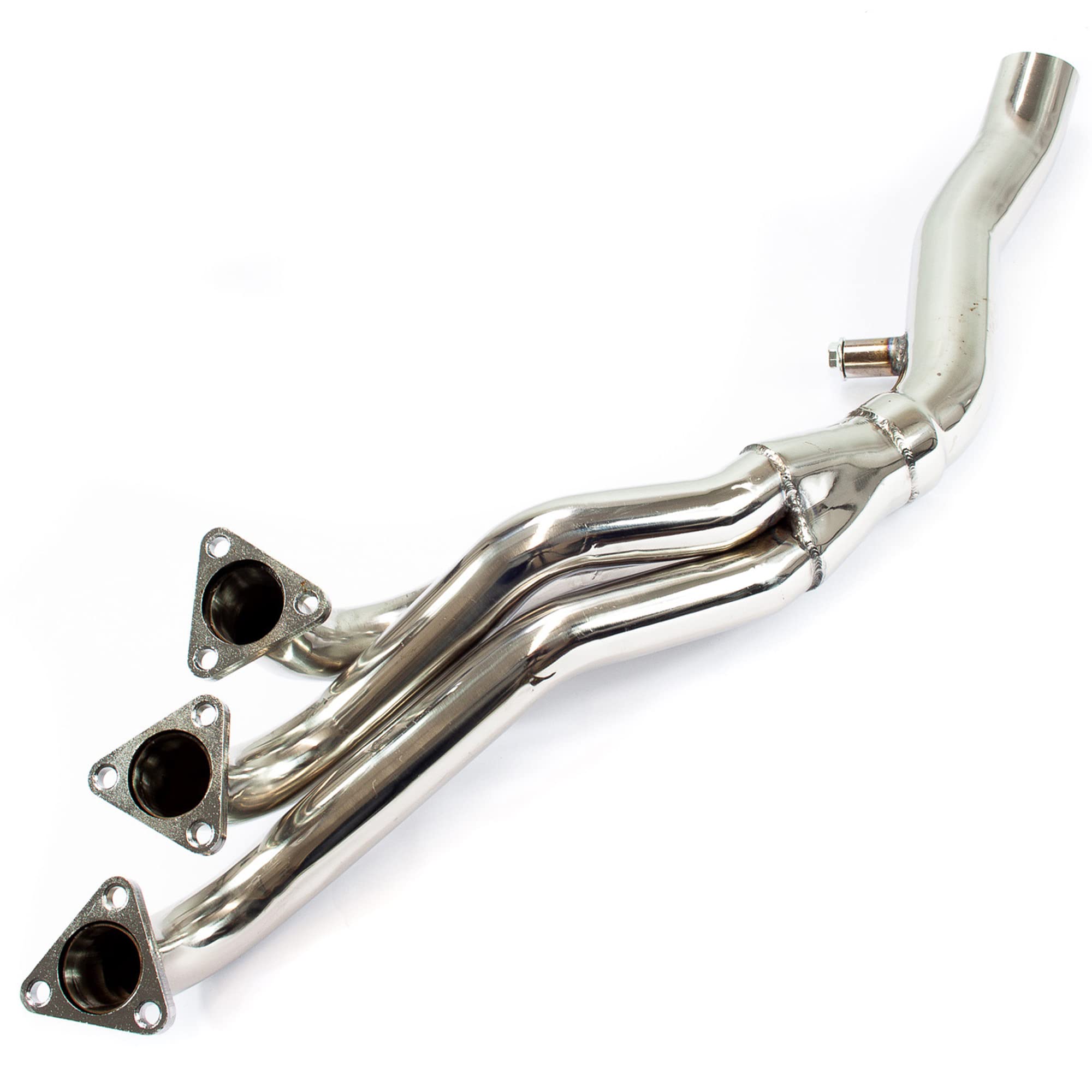 Edelstahl Fächerkrümmer - passend für BMW 3er E46 Cabrio + Coupet M3 S54 Motor