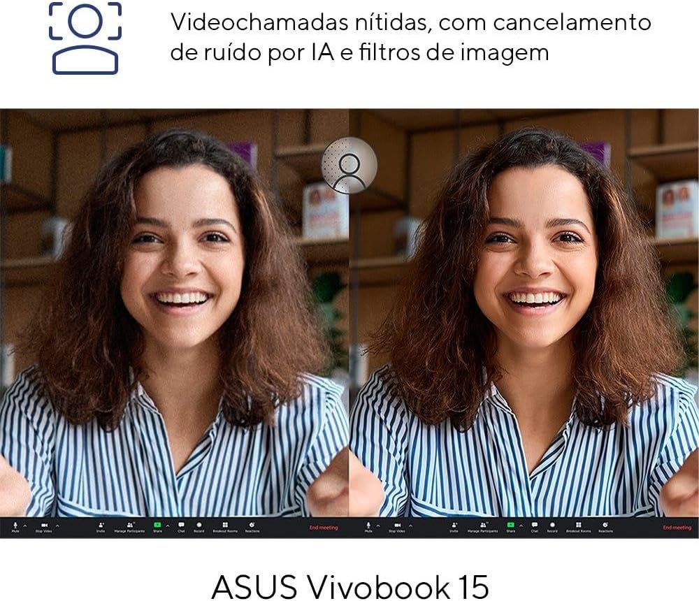 Notebook ASUS Vivobook 15 X1504VA Intel Core i5 1334U 16Gb Ram 512GB SSD Linux KeepOS Intel Iris Xe Tela 15,6" LED FHD Blue - NJ1746 Notebook ASUS Vivobook 15 X1504VA Intel Core i5 1334U 16Gb Ram 512GB SSD Linux KeepOS Intel Iris Xe Tela 15,6" LED FHD Blue - NJ1746