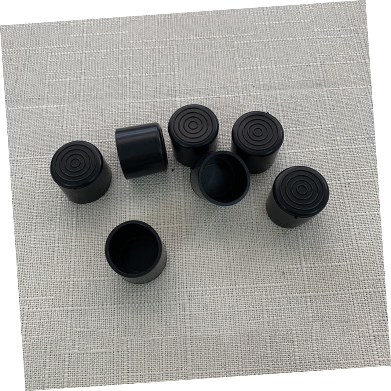 Runde Stuhlkappen 25mm aus Gummi, 100 Stück für Tisch und Stuhlbeine
