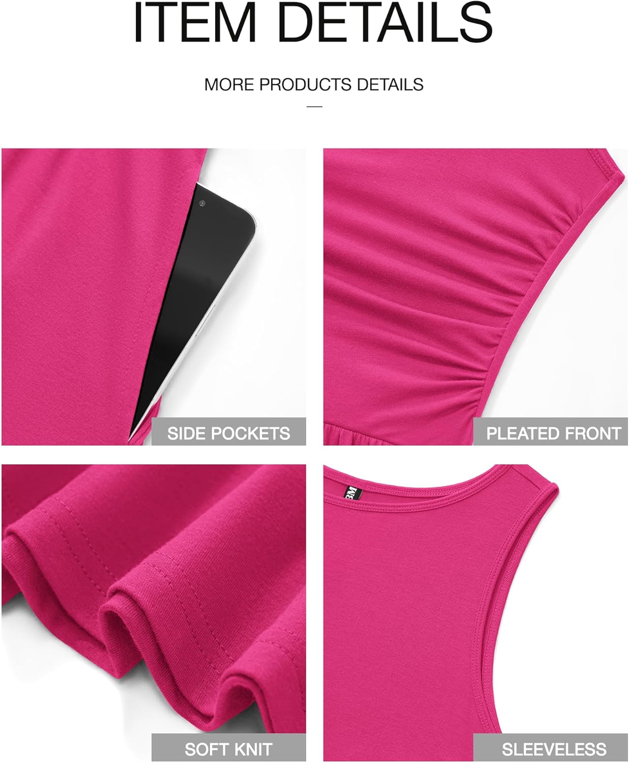 BTFBM Summer Maxi Dresses for Women 2026 Spring Sleeveless Casual Ruched High Waisted Long Sundress Flowy Beach Dress - Image 7