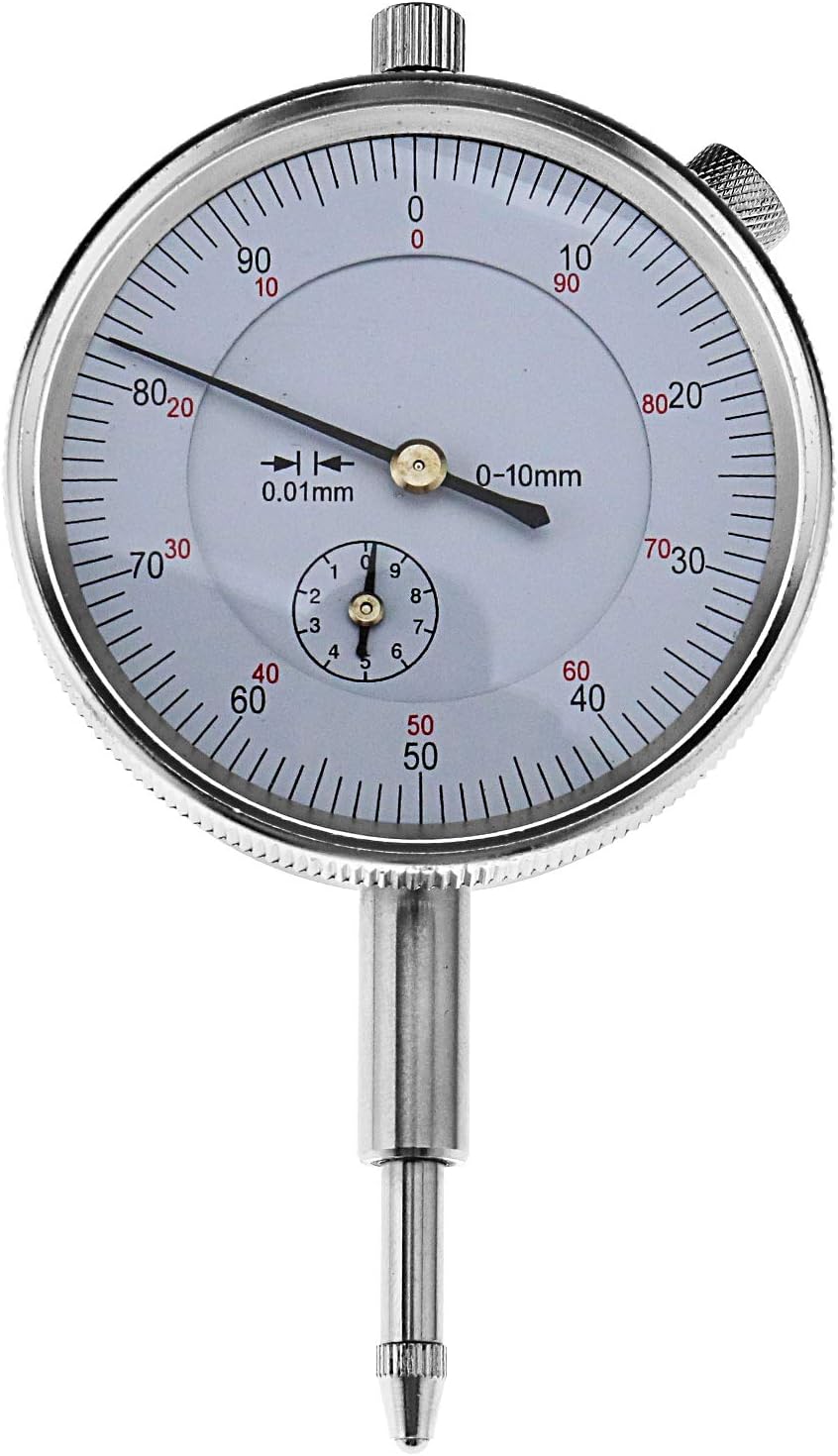 Be In Your Mind DTI Gauge and Magnetic Base Dial Test Indicator Clock Gauge TDC Precision Measuring