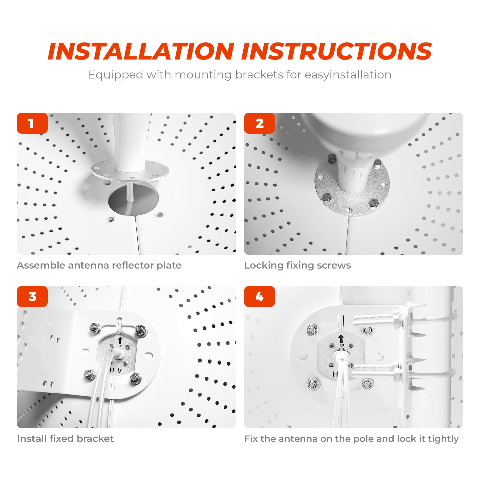 KASER Antenna 5G 4G LTE Mimo 1710-6000 MHz Guadagno fino a 19 dBi compatibile per Router 5G 4G Connettore N-SMA con TS9 - X2 Cavi 10M - 5