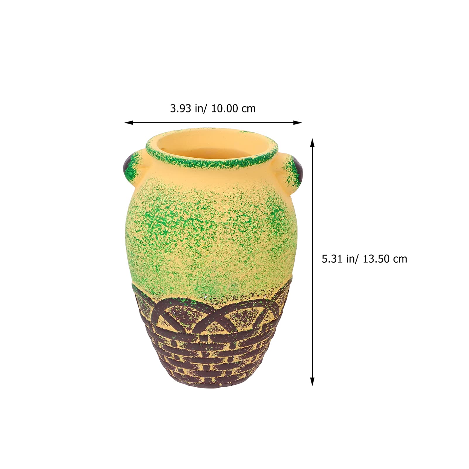 Yardwe - Vaso Per Piante Grasse, In Ceramica, Dipinto A Mano
