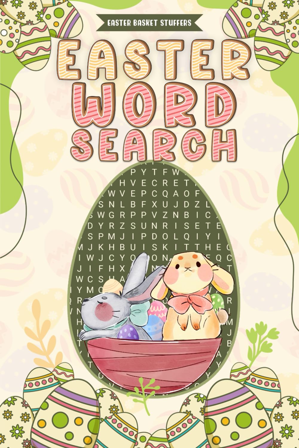 Easter Basket Stuffers: Easter Word Search: Easter Activity Book for Adults, Teens and Seniors, Fun Gifts ideas Easter Basket Stuffers