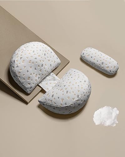 Almohadas de embarazo para dormir, almohadas de maternidad, desmontables y ajustables, imprescindibles para el embarazo para mujeres embarazadas,