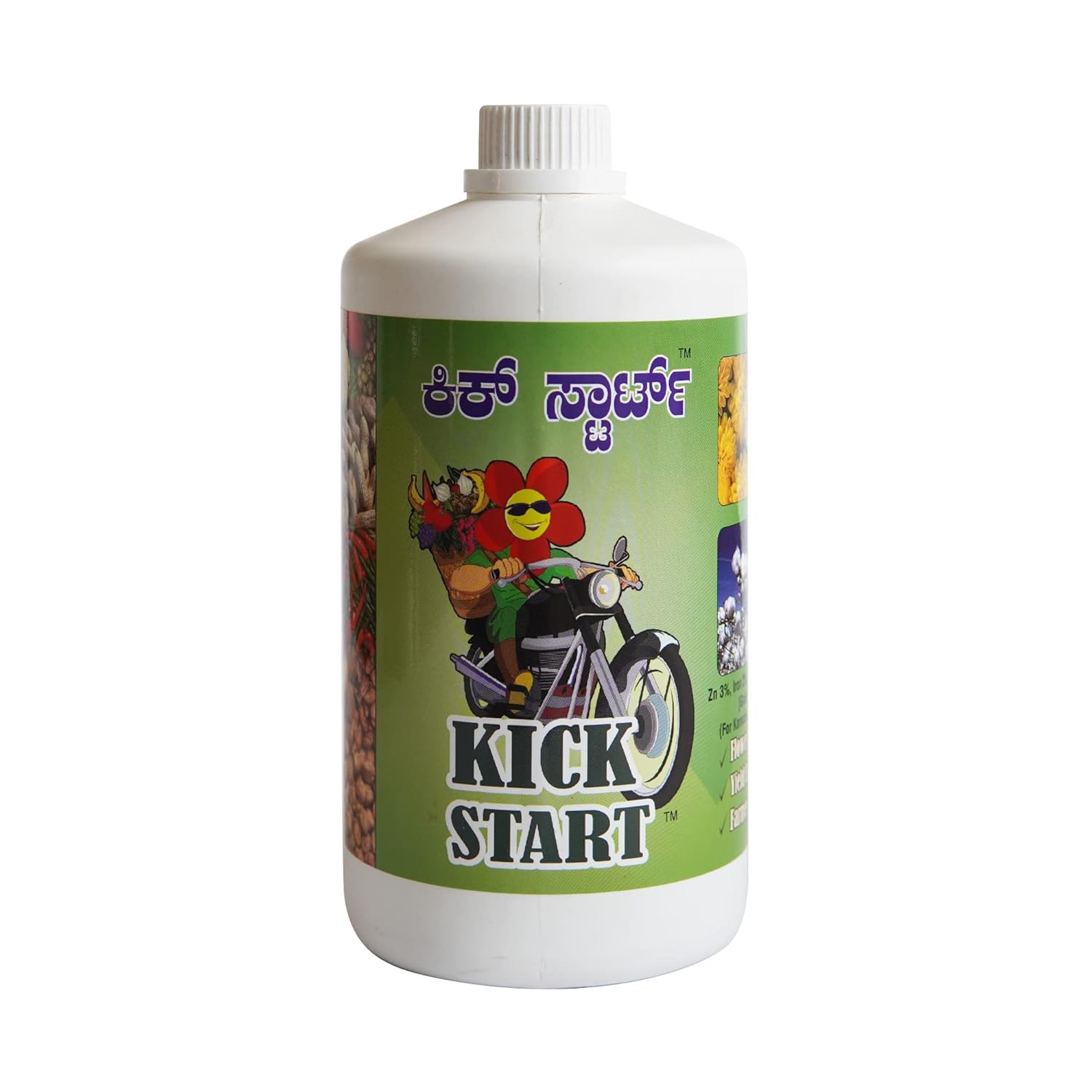 KICK START Multi Micro Nutrient Liquid Fertilizer for Flower Booster