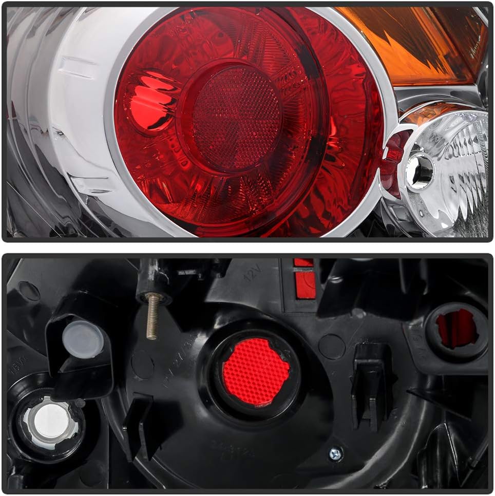 ACANII - For 2007-2012 Nissan Altima 4-Door Sedan Tail Lights Rear Brake Lamps Assembly Replacement Driver & passenger