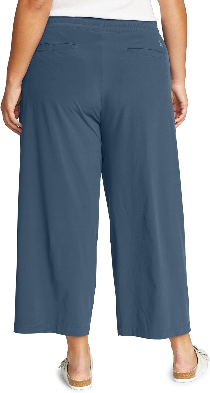 Eddie Bauer Women's Women's Plus Departure Wide Leg Crop