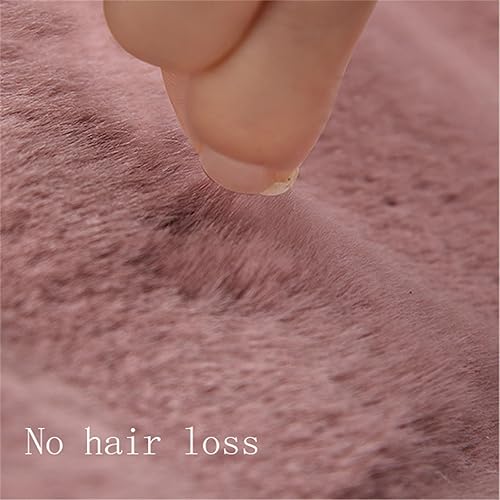 Miniatura 2 de 2 fundas de asiento de automóvil, fundas de asiento de imitación de visón de lujo para parte inferior del asiento delantero del automóvil, protector