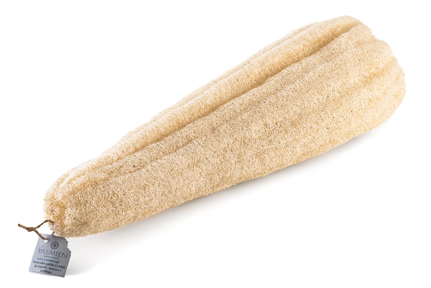 Naturalna gąbka do mycia, gąbka do kąpieli z trukwy (50-60 cm)
