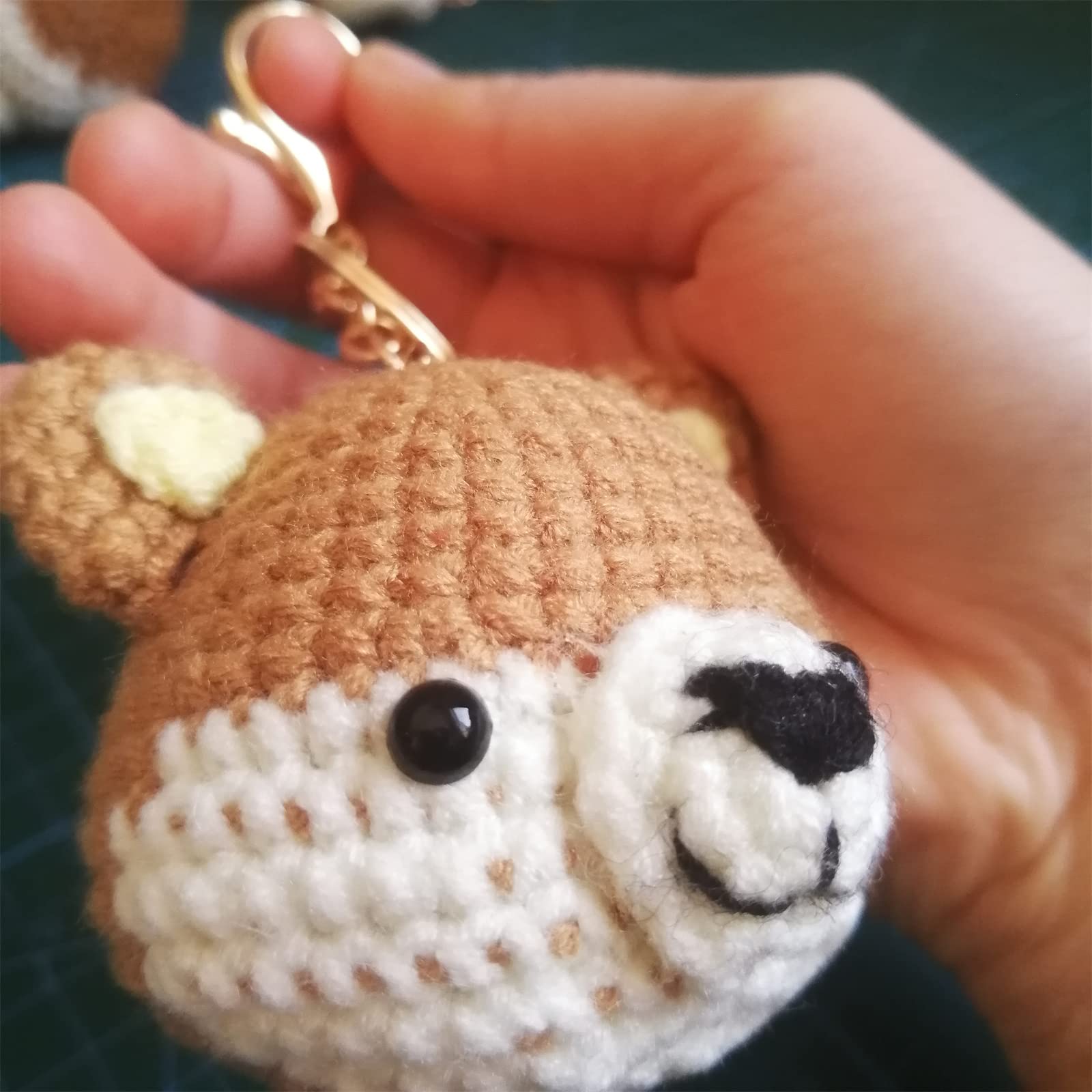 Anhänger Schlüsselbund Plüsches Nettes Anhänger Keychain-Geschenk
