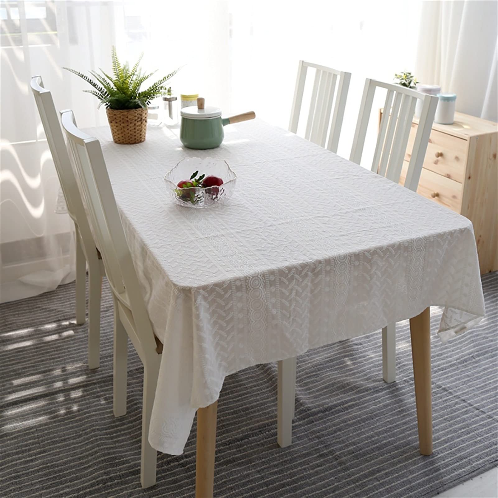 Nappe fait main souvenir vintage nappe rectangulaire macramé chic