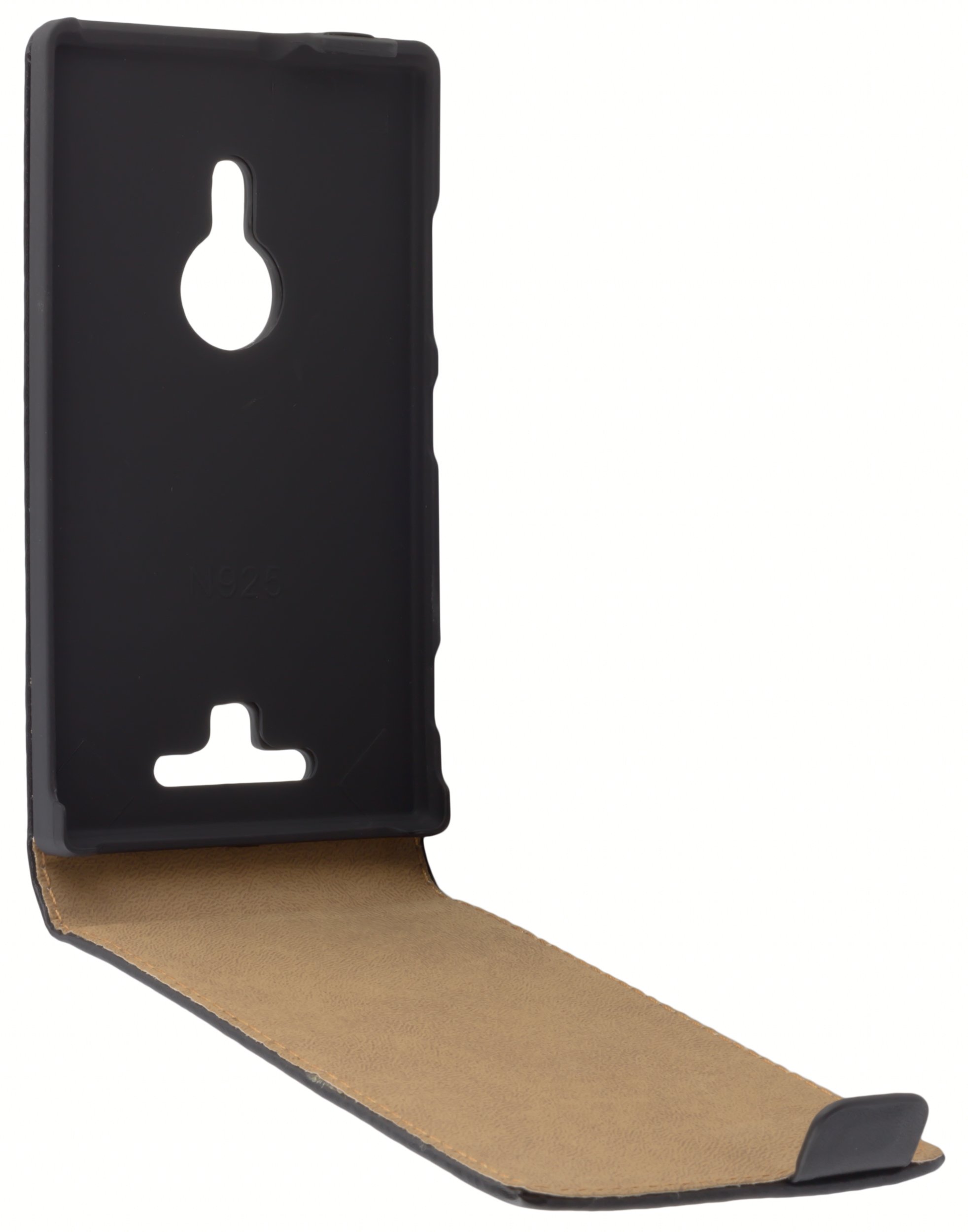 Mumbi Custodia In Vera Pelle Con Flip Per Microsoft Lumia 550 | Cover Con Chiusura Magnetica E Fodera Interna