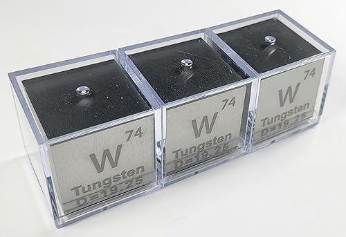 Miniatura 23 de Cubo de metal cobalto de 0.39 pulgadas (0.394 in) hasta un 99.9% puro elemento de tabla periódica de densidad grabada, colección de bloques