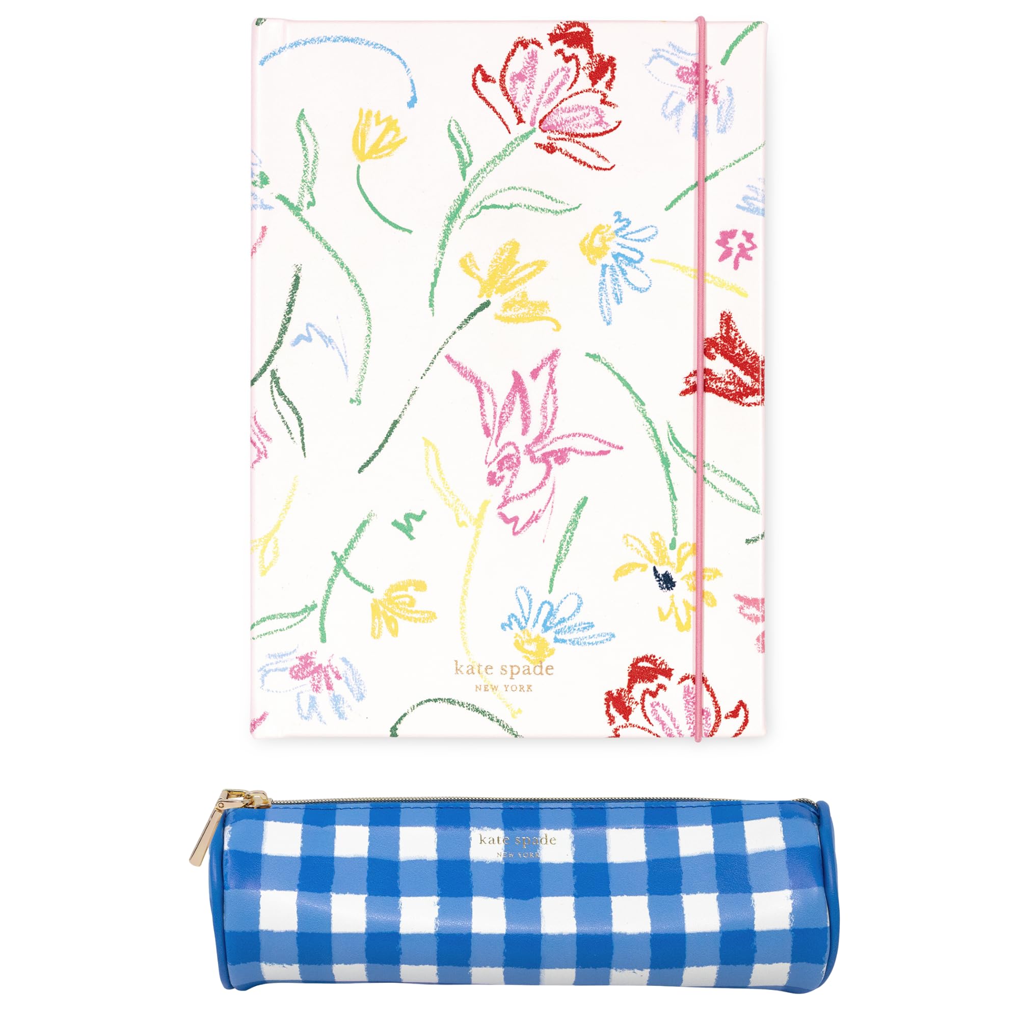 Carnet de notes avec trousse intégrée Kate Spade pour ranger vos stylos - 8