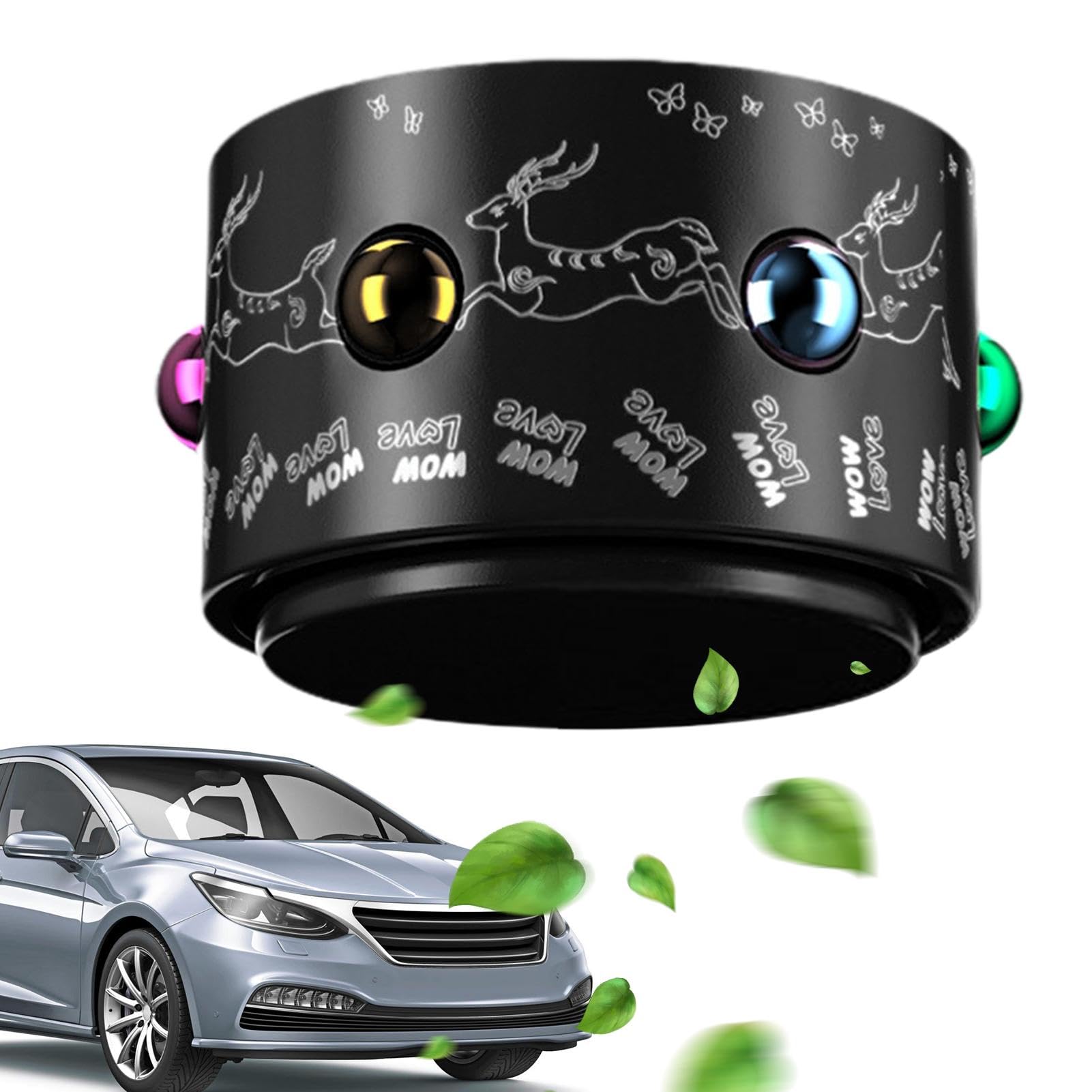 Diffuseur De Parfum De Voiture | Désodorisant Solaire D'aromathérapie | Outil De Décoration Automatique Silencieux Pour Camping-cars, Camions, Voitures, SUV