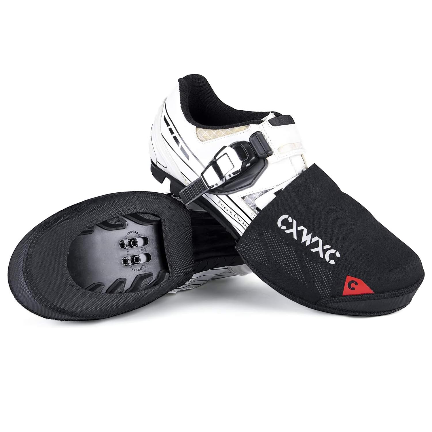 CXWXC Copriscarpe da Ciclismo Antivento, Copriscarpe da Ciclismo per Uomo e Donna