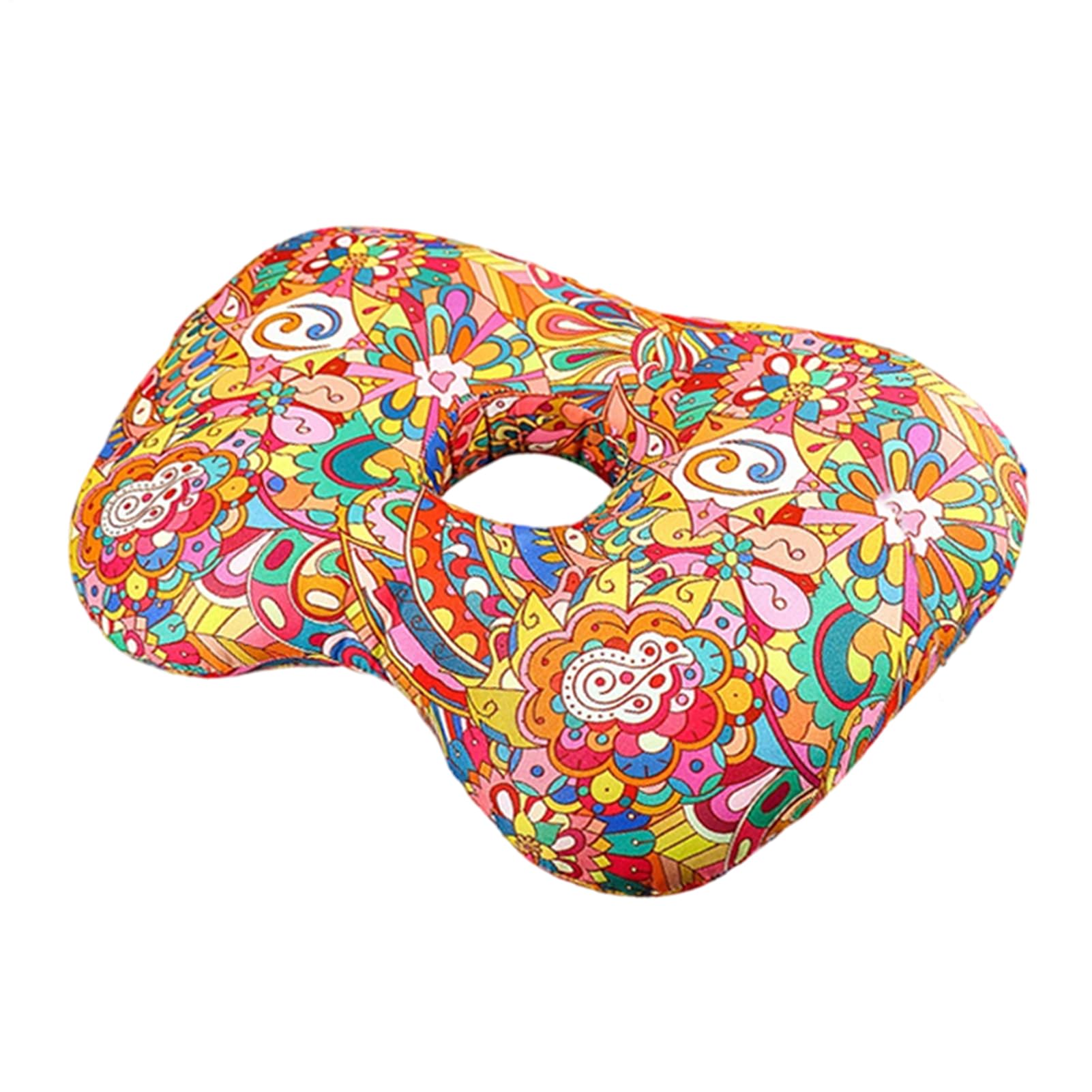 Piercing Sleep Pillow – O Shaped Ear Guard, Side Sleeper Aid, Recovery Comfort Pad | Slow Rebound PP Cotton Core Support, Pressure Relief Hollow Design Adults Teens Healing Rest Care Nighttime