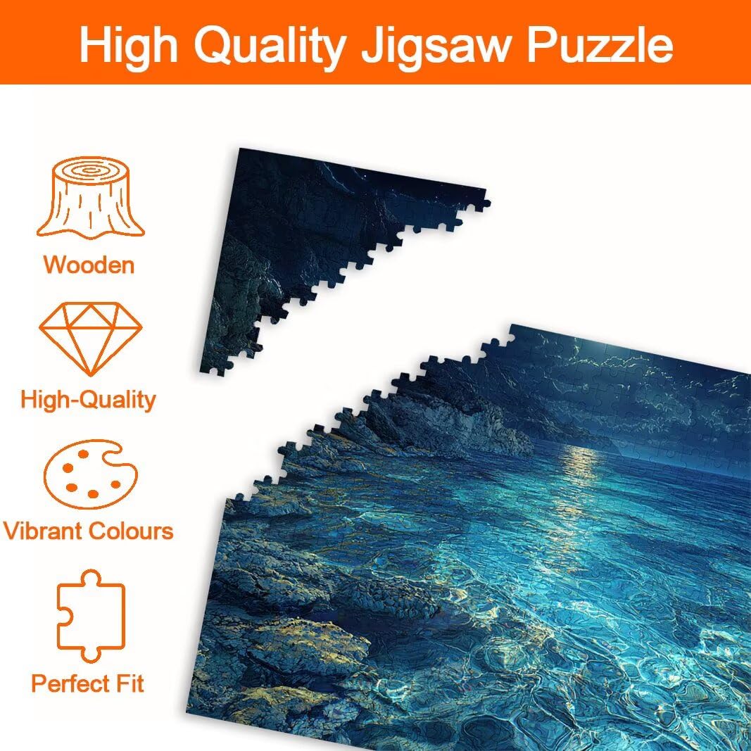 Puzzle Oceano, Puzzle 5000 Pezzi Adulti per Decor, Regalo Donna/Uomo -8466