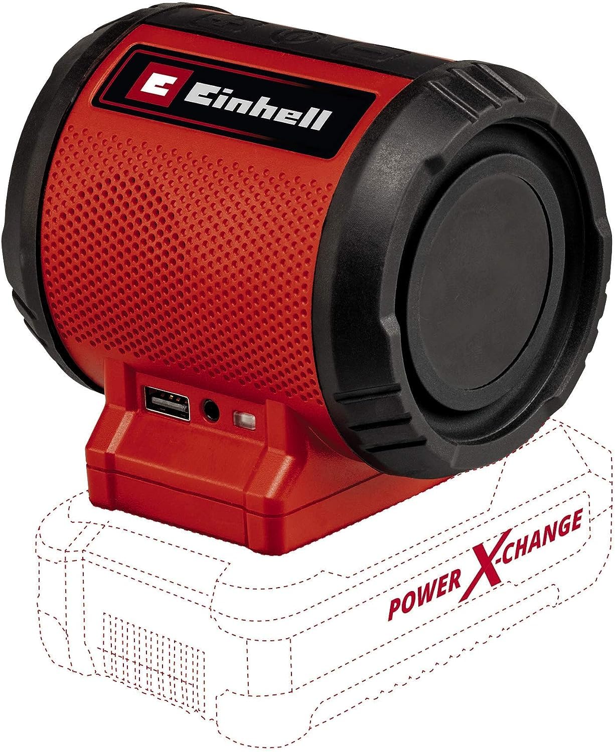 Plus de panne de batterie avec l'enceinte de chantier USB Einhell 18V