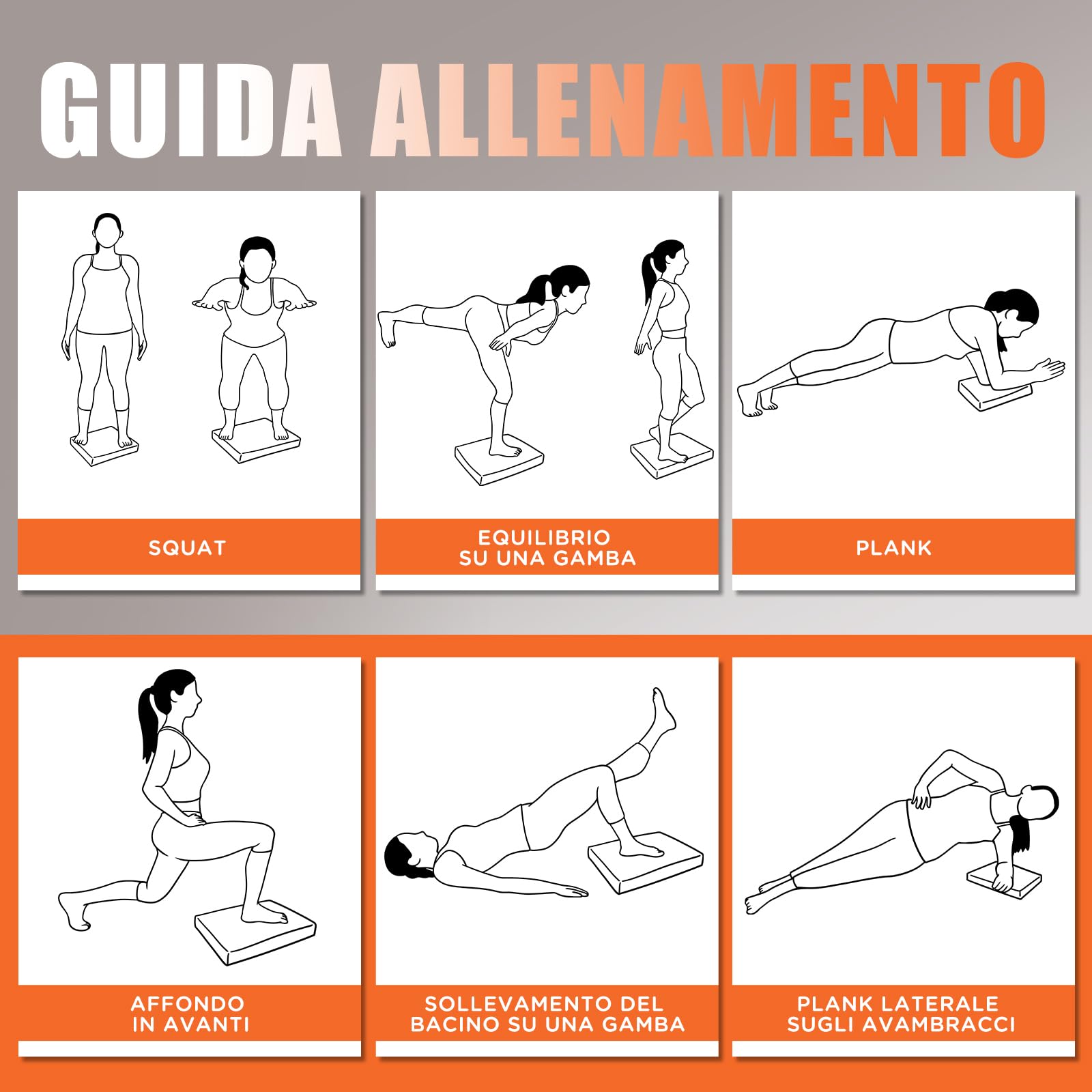 DH FitLife Premium Balance Pad – Cuscino Propriocettivo Ideale per Esercizi di Equilibrio e Stabilità | Yoga, Pilates, Balance & Core Training | Cuscino per Fisioterapia e Allenamento Fitness