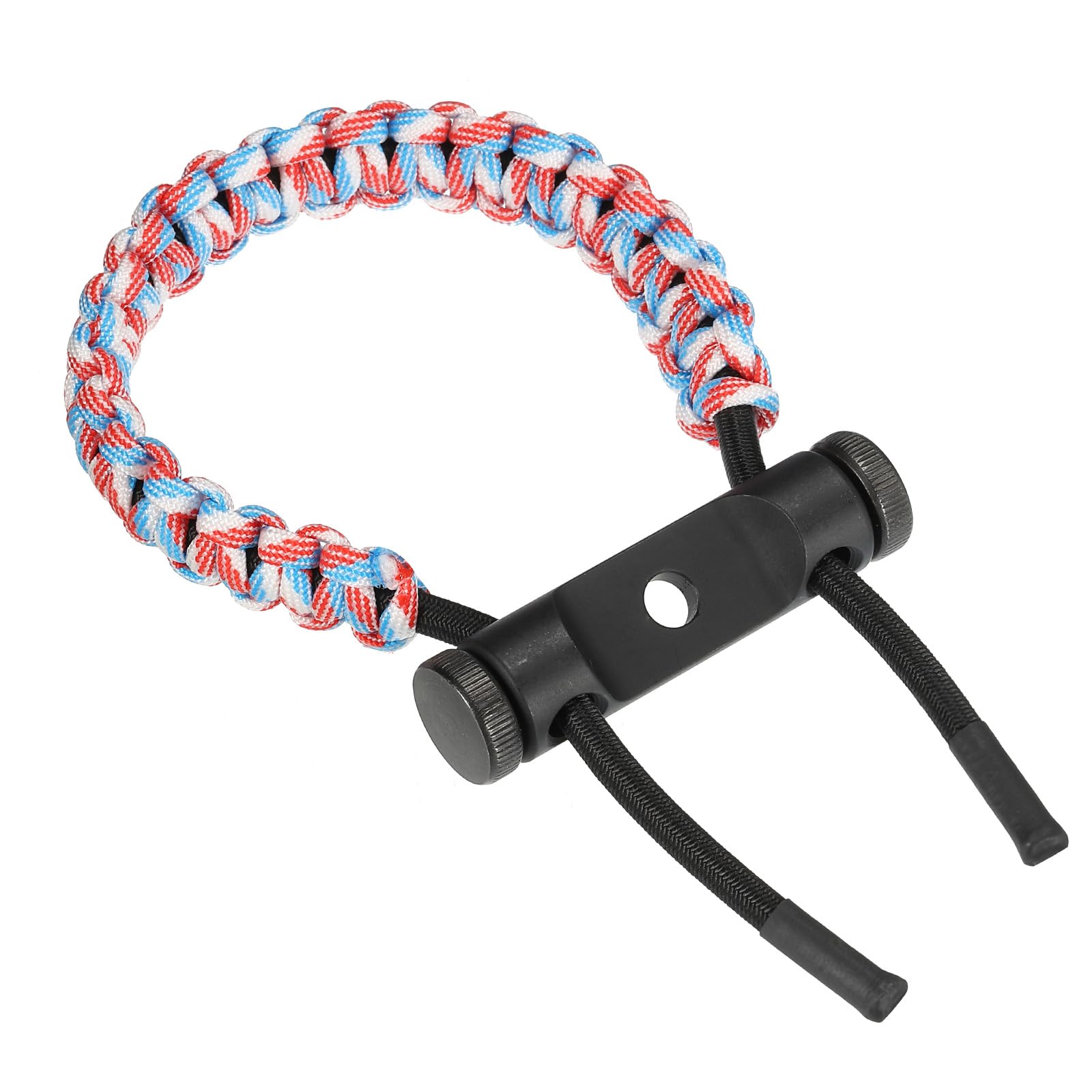 Sangle De Poignet Ajustable Pour Arc (classique Ou à Poulies) - Corde Tressée Avec Dragonne, Couleur Multiple