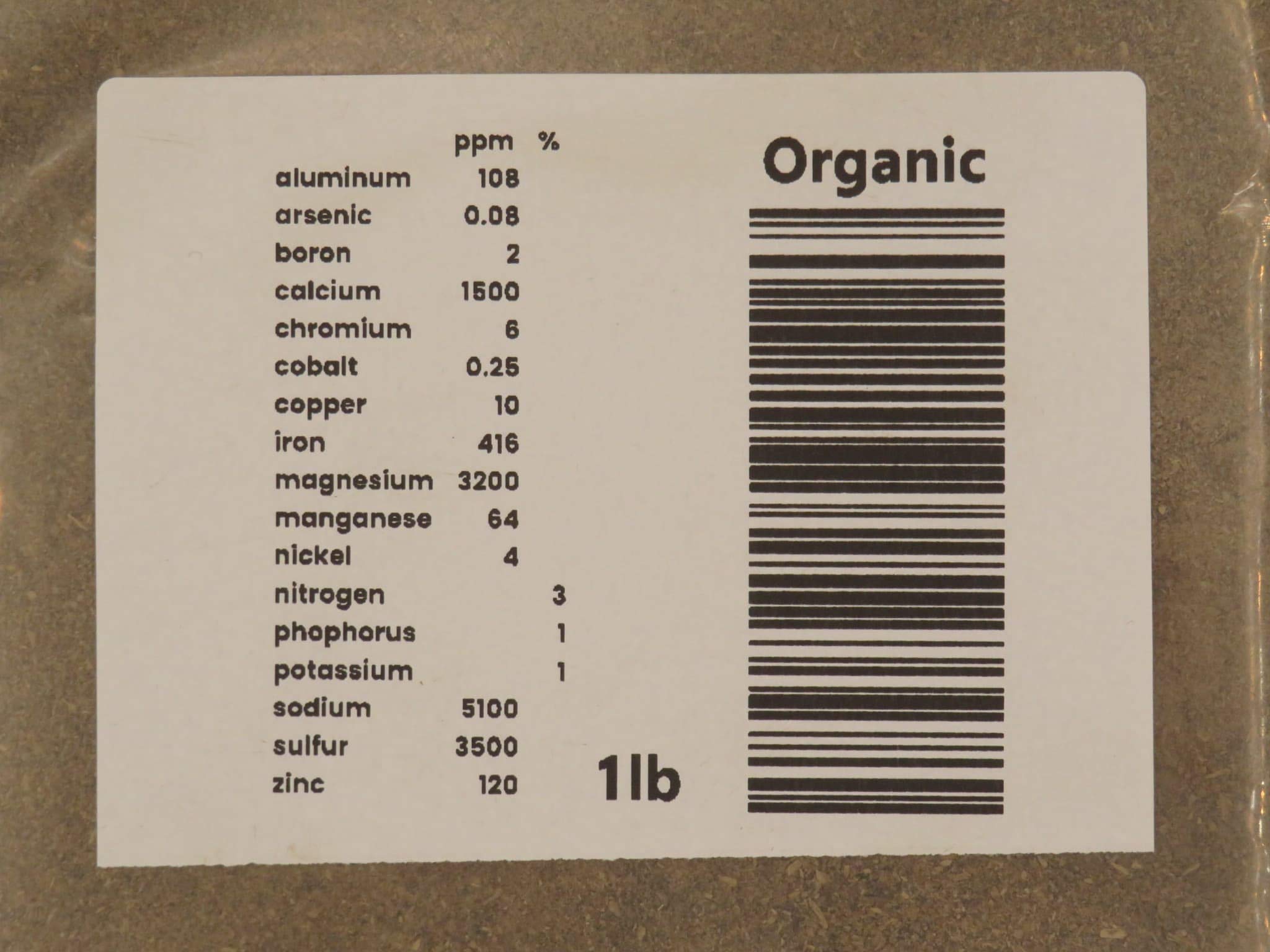 Organic Insect frass fertiliser 3-1-1 (1lb) - 3
