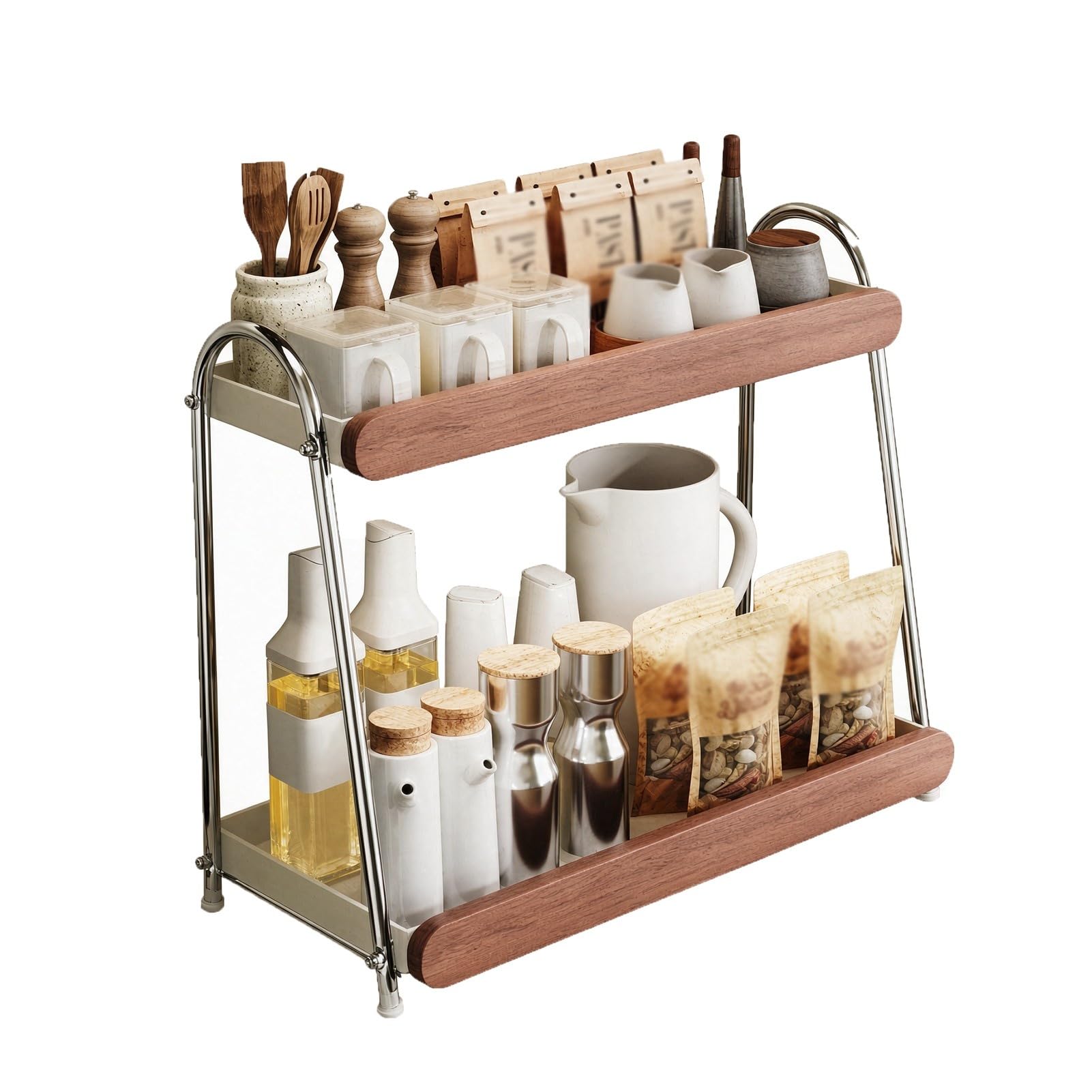 Especiero De 2 Niveles/Organizador De Encimera De Cocina