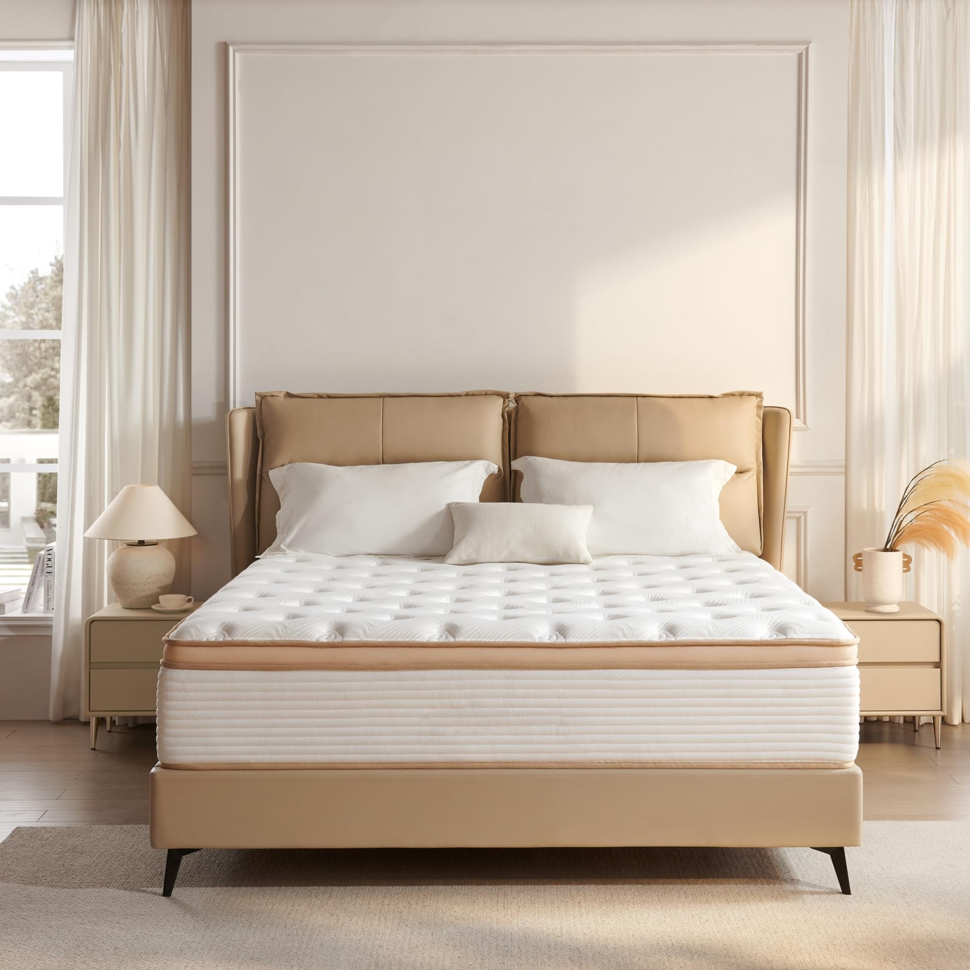 Photo 1 of TQXMattress Queen Hybrid Mattress, 12 Inch, 80"x60"
