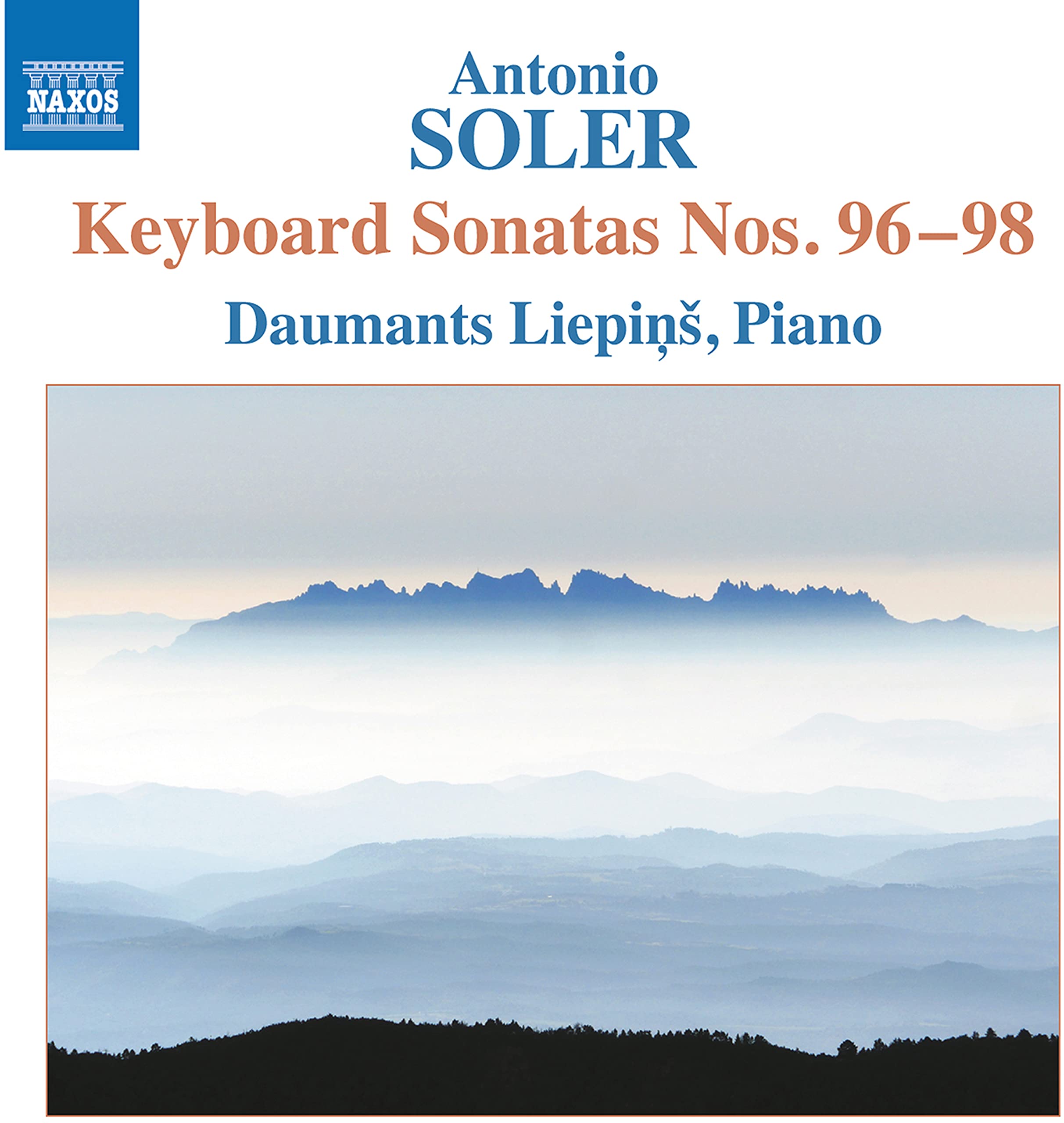Antonio Soler: Keyboard Sonatas Nos. 96 - 98