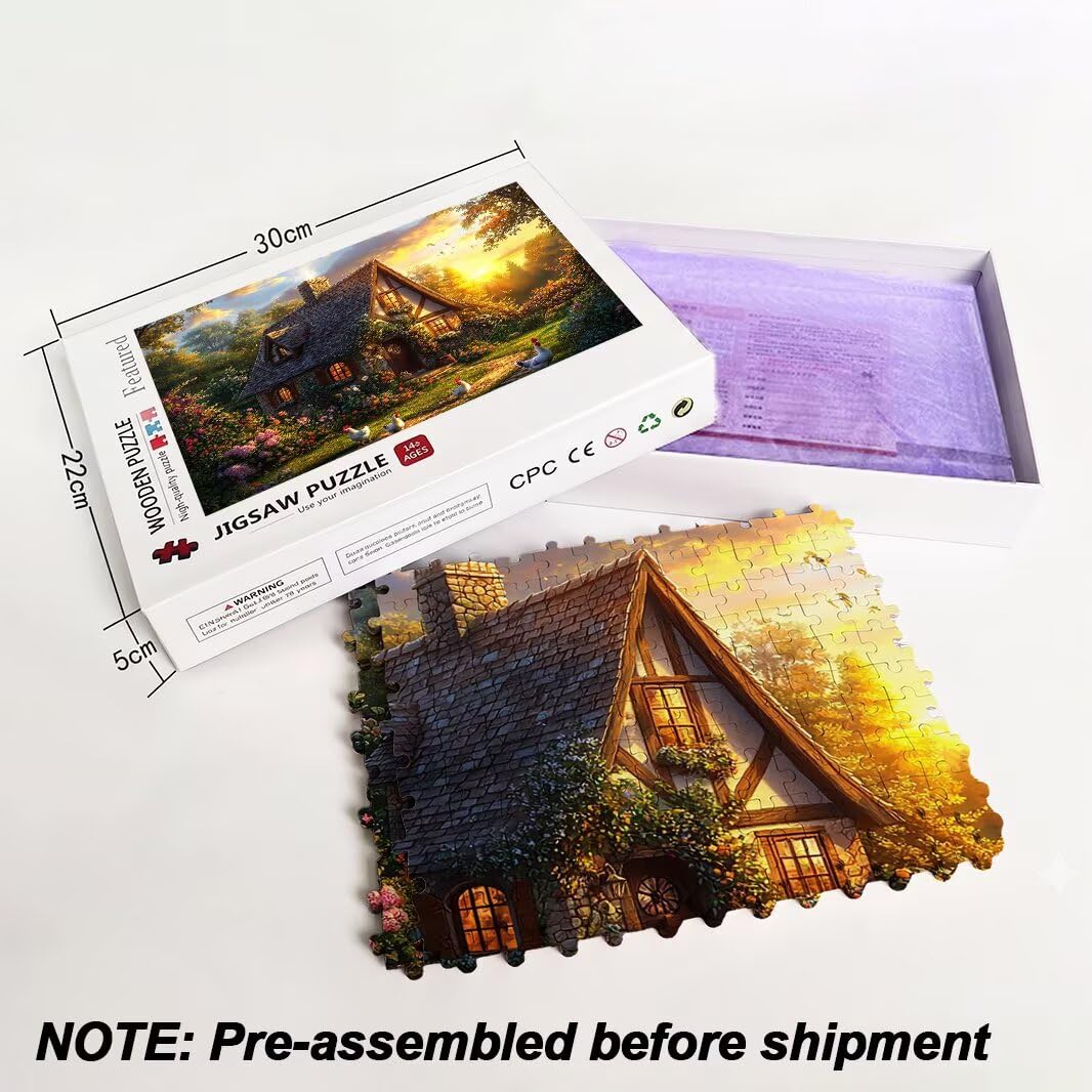 Puzzle 1500 Pezzi, Puzzle Farm per Adulti, 87x57cm, Compact Box -4396
