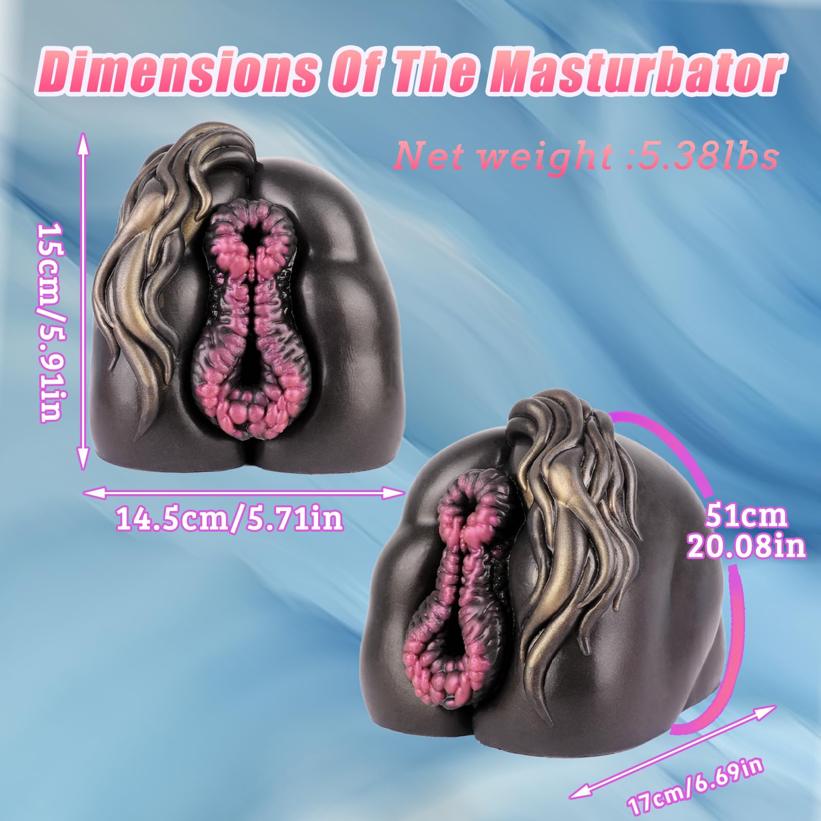 Amazon.com: Horse Pussy Fantasy Sex Doll Male Masturbator Animal Pocket  Pussy, Fantasy Stroker Dual Channel Adult Sex Toys for Men Gay, Pink  Realistic Vagina with Gold Swirl Design : Health & Household