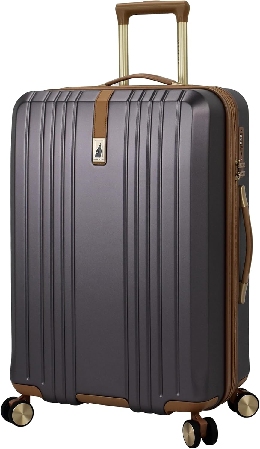 London Fog Southbridge 25 Inch Expandable Spinner HS, Lilac