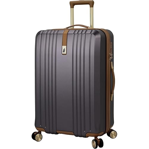 London Fog Southbridge 25 Inch Expandable Spinner HS, Lilac