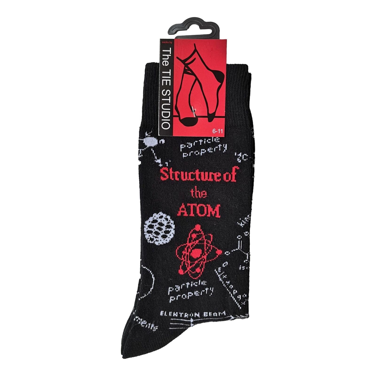 Tie Studio Structure of the Atom Socks - Adult UK 6-11
