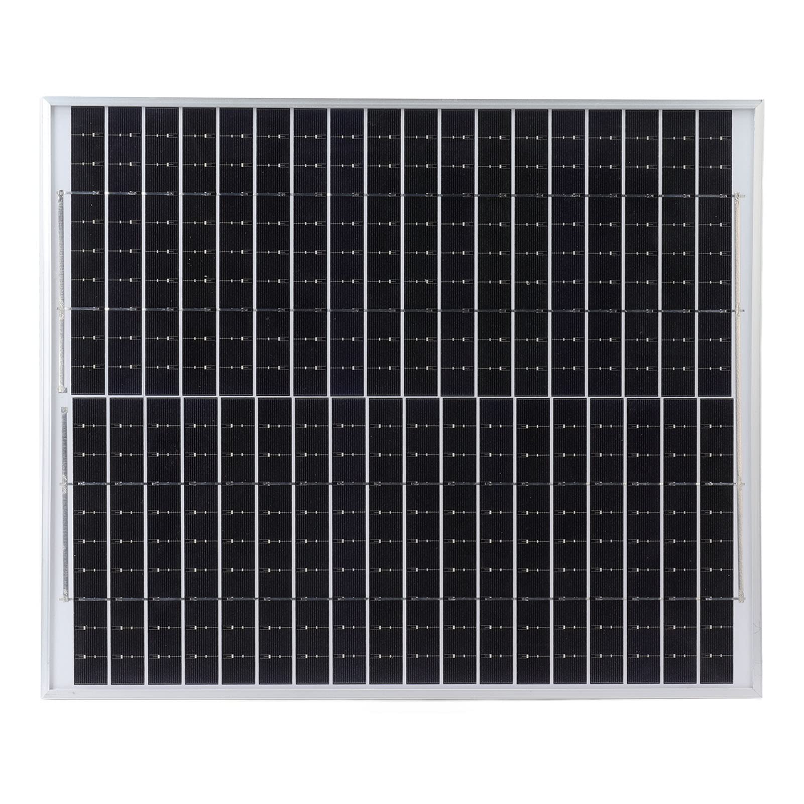 Yosoo Health Gear Panel Słoneczny z Krzemu Monokrystalicznego, Panel Fotowoltaiczny 20 W 18 V, Wysoka Konwersja, Wstępnie Nawiercone Otwory Montażowe, Odporny na Wiatr i śnieg, do Obozów