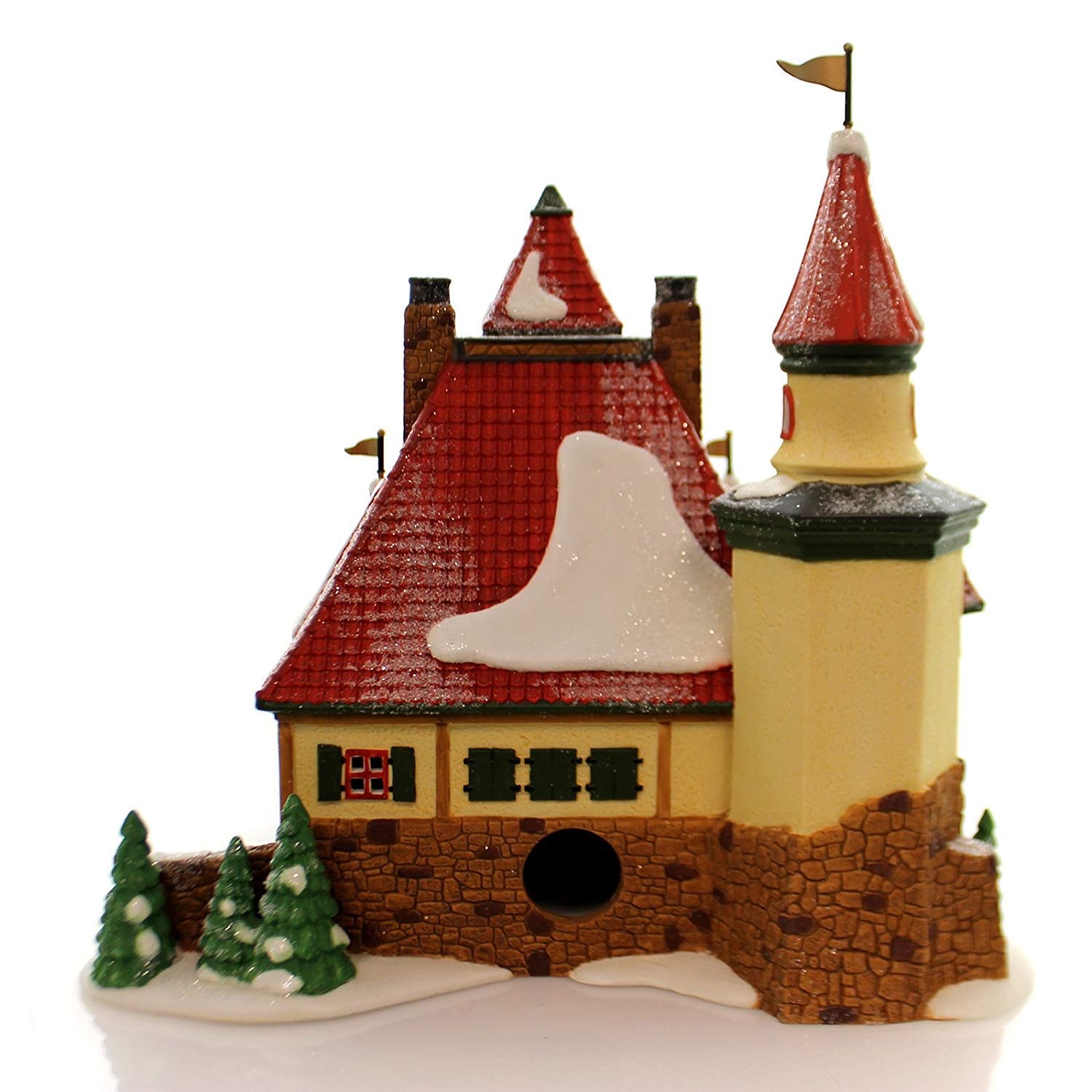 Dept56 ノースポールシリーズ サンタクロース夫妻の家 ライト ハウス 陶器 Amazon.com: Department 56 House ROUTE 1 NP HOME MR & MRS