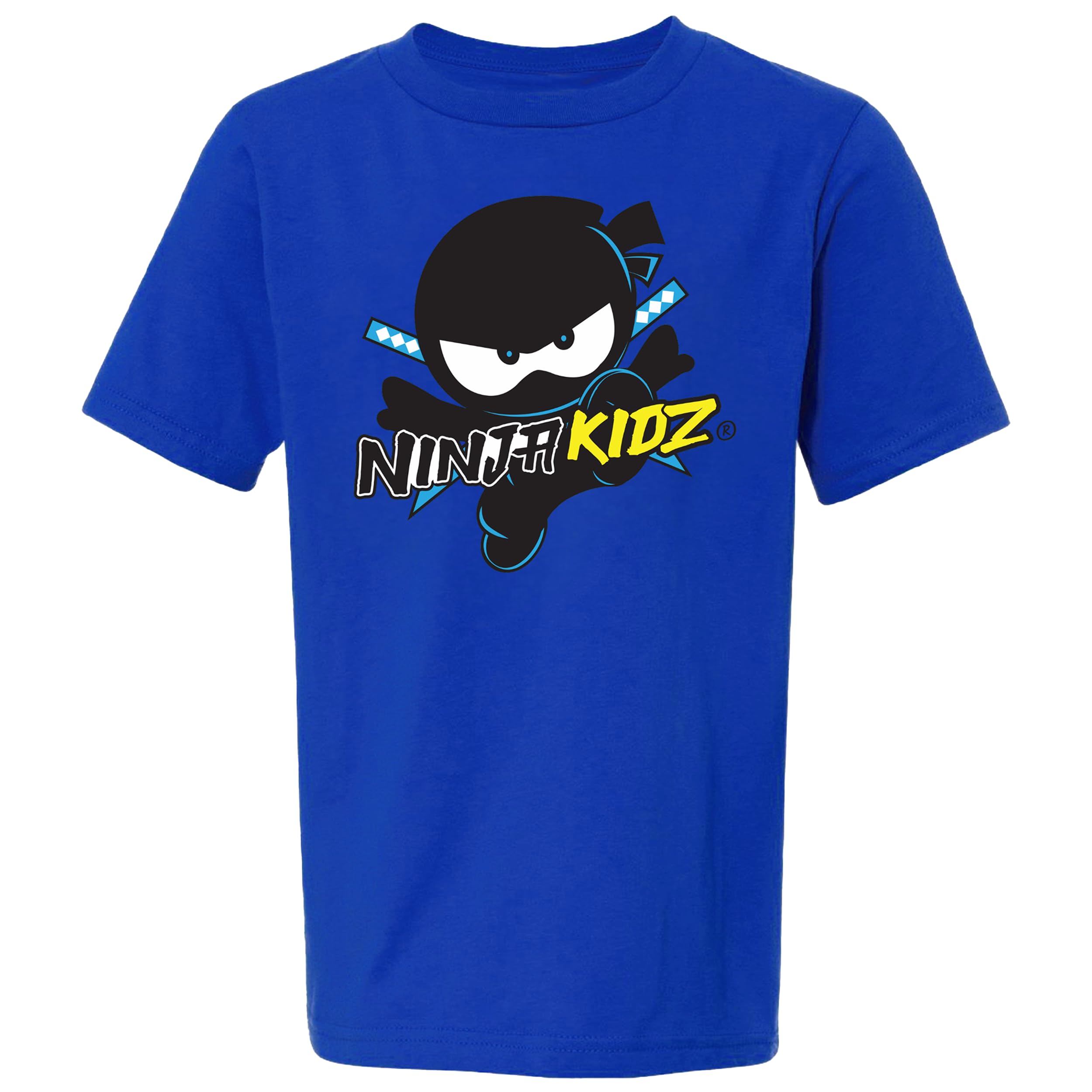 Ninja Kidz Official Original Logo Tee Boys Shirt Dress Your Ninja Kids in Cool Kids Clothes, Ninja Shirt Merch & Tee for Boys