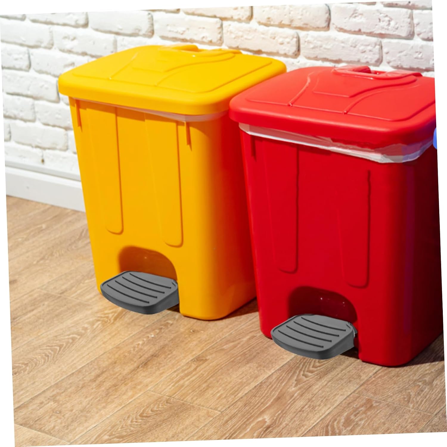 Alipis 33.8oz Replacement Plastic Foot Pedal for Trash Can Sturdy Plastic Waste Bin Foot Pedal Parts Easy Install
