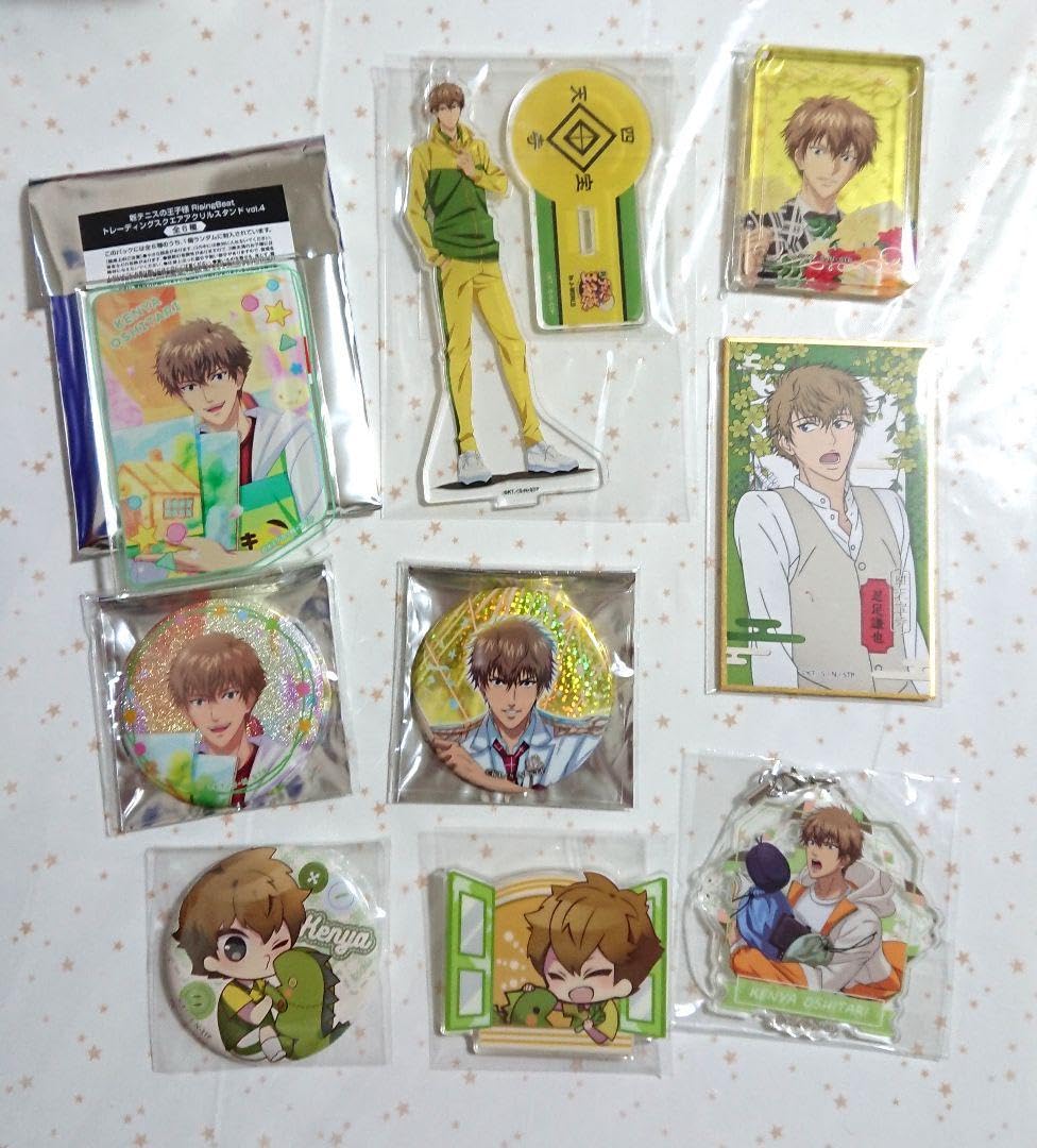 テニプリ　忍足謙也　グッズセット 新テニスの王子様 おきがえぬいぐるみといっしょセット 第2弾 E