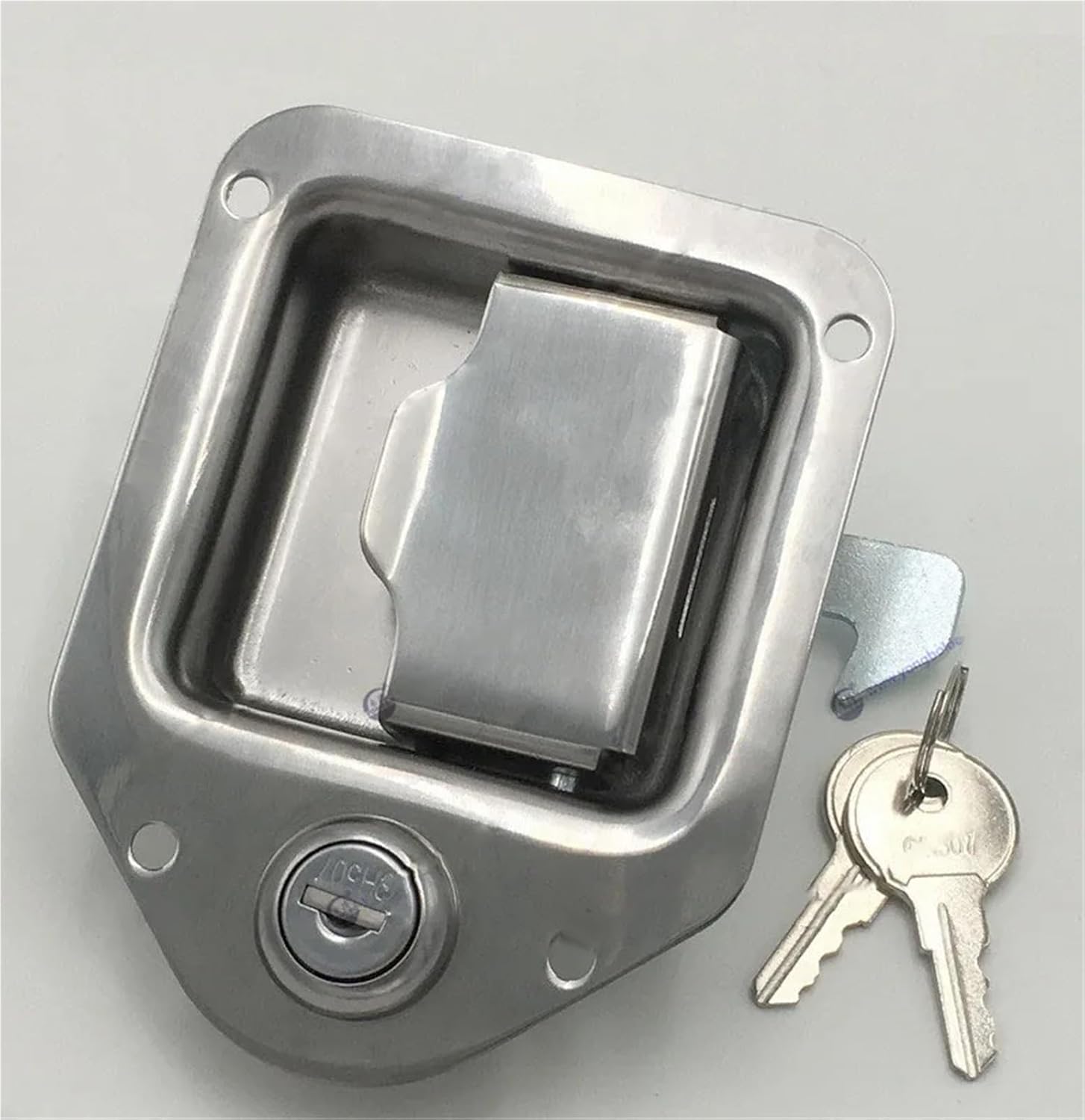 Lock Door Hardware Machinery Equipment Handle 1Pcs(with Key)