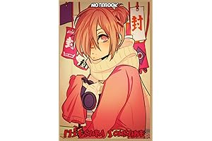 Mitsuba Sousuke Journal - A Notebook Grimoire for Anime Enthusiasts